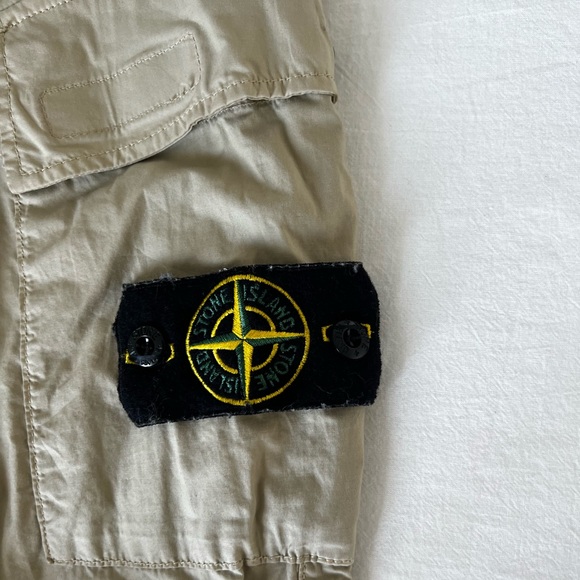 Stone Island Beige Cargo Pants - Picture 3 of 3